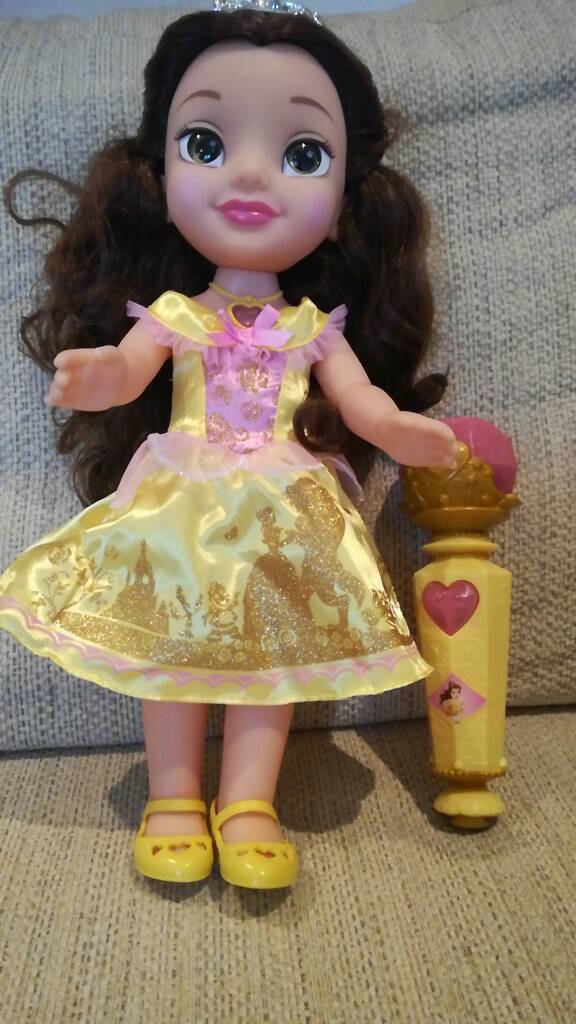 singing belle doll with microphone